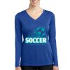 Women's Long Sleeve PosiCharge ® Competitor V Neck Tee Thumbnail