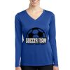 Women's Long Sleeve PosiCharge ® Competitor V Neck Tee Thumbnail