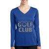 Women's Long Sleeve PosiCharge ® Competitor V Neck Tee Thumbnail