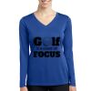 Women's Long Sleeve PosiCharge ® Competitor V Neck Tee Thumbnail