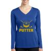 Women's Long Sleeve PosiCharge ® Competitor V Neck Tee Thumbnail