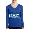 Women's Long Sleeve PosiCharge ® Competitor V Neck Tee Thumbnail