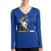 Women's Long Sleeve PosiCharge ® Competitor V Neck Tee Thumbnail