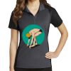 Women's Colorblock Micropique Sport Wick ® Polo Thumbnail