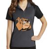 Women's Colorblock Micropique Sport Wick ® Polo Thumbnail