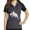 Women's Colorblock Micropique Sport Wick ® Polo Thumbnail
