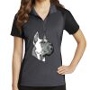Women's Colorblock Micropique Sport Wick ® Polo Thumbnail