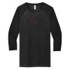 Unisex 3/4 Sleeve Baseball Tee Unisex 3/4 Sleeve Baseball Tee Thumbnail