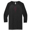 Unisex 3/4 Sleeve Baseball Tee Unisex 3/4 Sleeve Baseball Tee Thumbnail