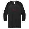 Unisex 3/4 Sleeve Baseball Tee Unisex 3/4 Sleeve Baseball Tee Thumbnail
