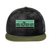 Camo Flat Bill Snapback Cap Thumbnail