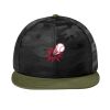 Camo Flat Bill Snapback Cap Thumbnail
