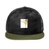 Camo Flat Bill Snapback Cap Thumbnail