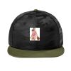 Camo Flat Bill Snapback Cap Thumbnail
