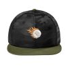 Camo Flat Bill Snapback Cap Thumbnail