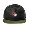 Camo Flat Bill Snapback Cap Camo Flat Bill Snapback Cap Thumbnail