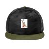 Camo Flat Bill Snapback Cap Thumbnail