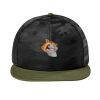 Camo Flat Bill Snapback Cap Thumbnail