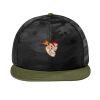 Camo Flat Bill Snapback Cap Thumbnail