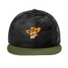 Camo Flat Bill Snapback Cap Camo Flat Bill Snapback Cap Thumbnail