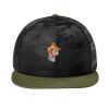 Camo Flat Bill Snapback Cap Camo Flat Bill Snapback Cap Thumbnail