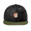 Camo Flat Bill Snapback Cap Thumbnail