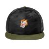 Camo Flat Bill Snapback Cap Thumbnail
