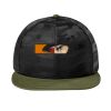 Camo Flat Bill Snapback Cap Thumbnail