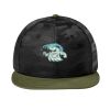 Camo Flat Bill Snapback Cap Thumbnail